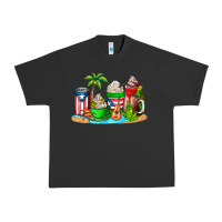 Pigment Black puerto rico coffee cups Urban Heavy Tee - AdoDesignShop