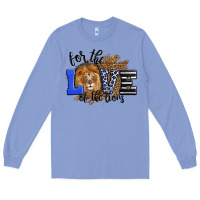 Colony Blue For The Love Of The Lions Long Sleeve Tee - LillyAllenDesigns