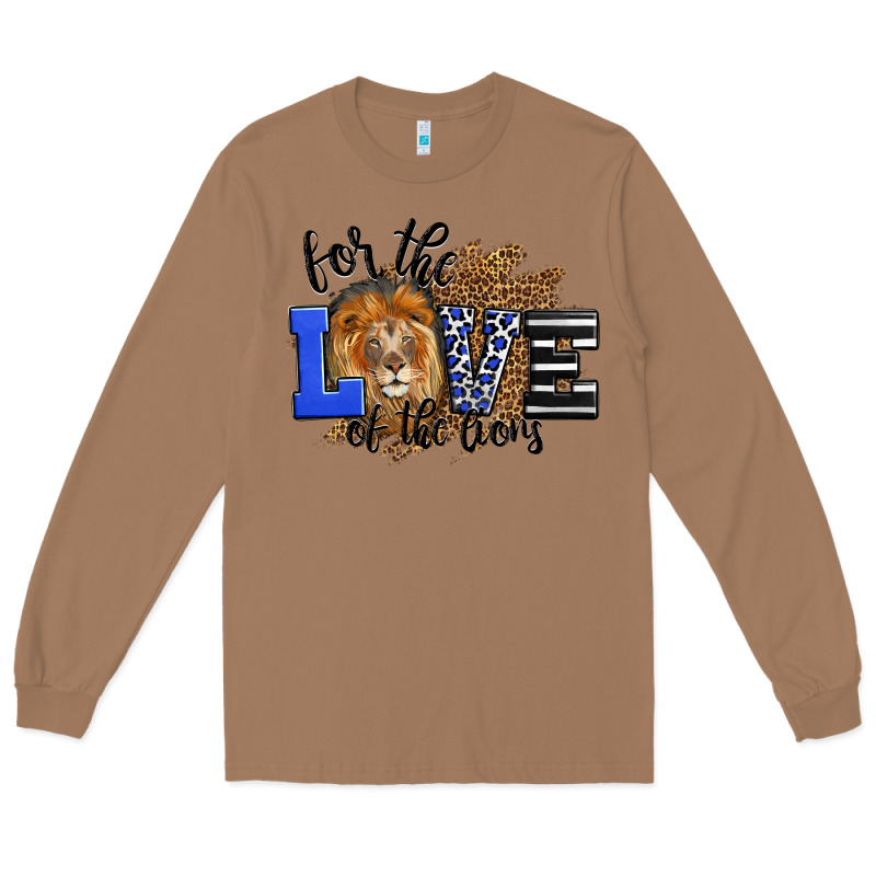 For The Love Of The Lions Long Sleeve Tee by LillyAllenDesigns | Teevron