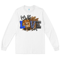 White For The Love Of The Lions Long Sleeve Tee - LillyAllenDesigns