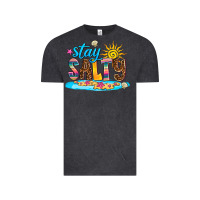 Vintage Black stay salty Vintage Tee - AdoDesignShop