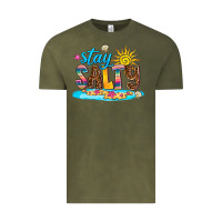 Vintage Olive stay salty Vintage Tee - AdoDesignShop