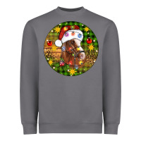 Storm Christmas horse Heavyweight Sweatshirt - Artiststas