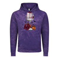 Cloud Purple halloween roses wine Vintage Hoodie - FaDigitalArtStudio