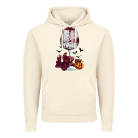 Vintage Artic halloween roses wine Vintage Hoodie - FaDigitalArtStudio