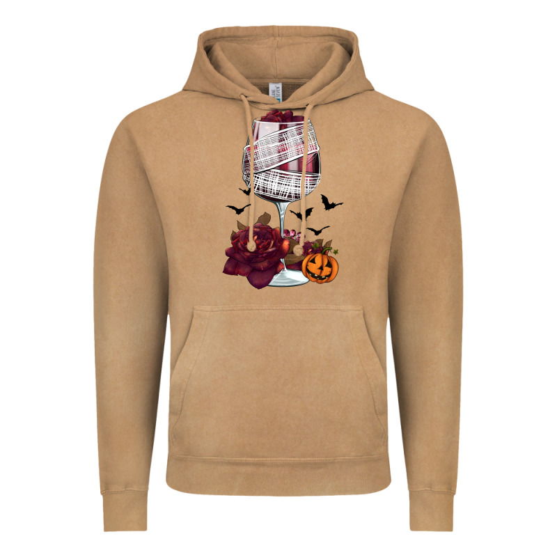 Halloween Roses Wine Vintage Hoodie by FaDigitalArtStudio | Teevron