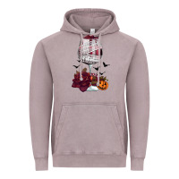 Vintage Zinc halloween roses wine Vintage Hoodie - FaDigitalArtStudio