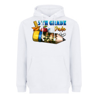 White 5 th grade dude Heavyweight Hoodie - BundleAndBundleShop