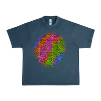Midnight Navy halloween leopard patch 5 Urban Heavy Tee - BundleAndBundleShop