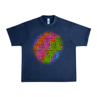 Navy halloween leopard patch 5 Urban Heavy Tee - BundleAndBundleShop