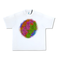 White halloween leopard patch 5 Urban Heavy Tee - BundleAndBundleShop
