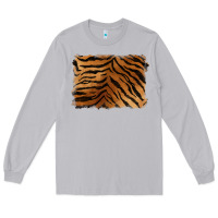 Moon Dust handdrawn tiger pattern background Long Sleeve Tee - BarkalooDesign