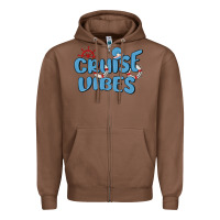 Chestnut cruise vibes Zipper Hoodie - MaliasSmallBusiness