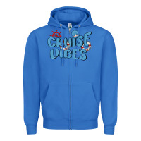 True Royal cruise vibes Zipper Hoodie - MaliasSmallBusiness