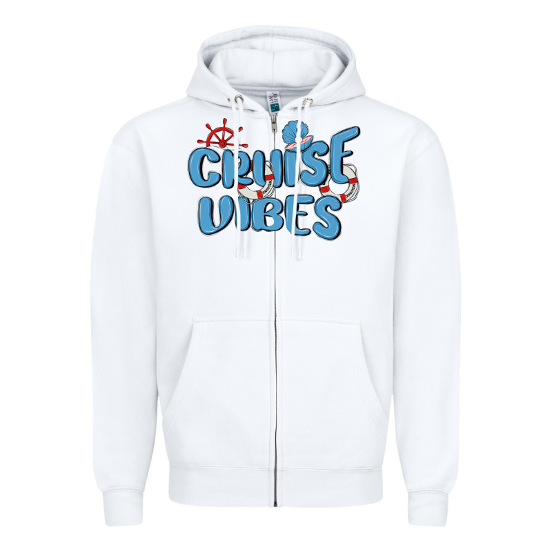 Cruise Vibes Zipper Hoodie by MaliasSmallBusiness | Teevron