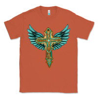 Copper wing cross Classic Tee - Artiststas
