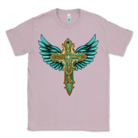 Lilac wing cross Classic Tee - Artiststas