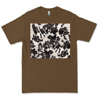 Cacao black and white cowhide tumbler Premium Tee - BarkalooDesign