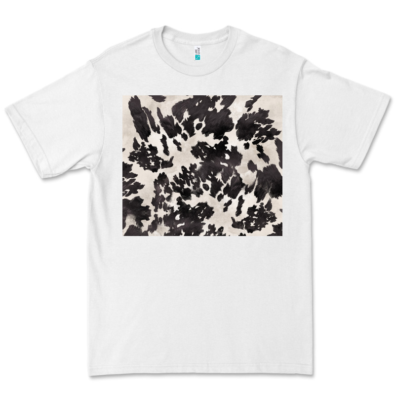 Black And White Cowhide Tumbler Premium Tee by BarkalooDesign | Teevron