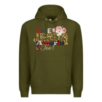 Army Green She Jesus America Too Premium Hoodie - Bettercallsaul