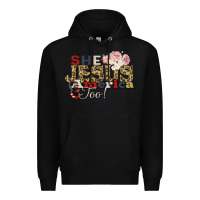 Black She Jesus America Too Premium Hoodie - Bettercallsaul