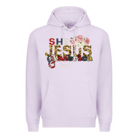 Lilac She Jesus America Too Premium Hoodie - Bettercallsaul