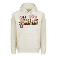 Oatmeal Heather She Jesus America Too Premium Hoodie - Bettercallsaul