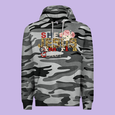 She Jesus America Too Premium Hoodie Designed By Bettercallsaul