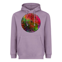 Lavender halloween round Heavyweight Hoodie - BundleAndBundleShop