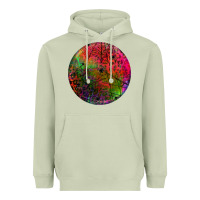 Matcha halloween round Heavyweight Hoodie - BundleAndBundleShop