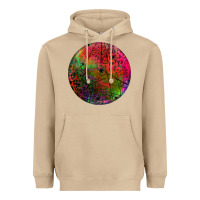 Mushroom halloween round Heavyweight Hoodie - BundleAndBundleShop