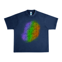Navy halloween leopard patch 4 Urban Heavy Tee - BundleAndBundleShop