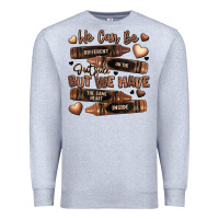 Heather Grey we can be different on the outside but we have the Premium Sweatshirt - LillyAllenDesigns