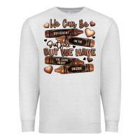 Oatmeal Heather we can be different on the outside but we have the Premium Sweatshirt - LillyAllenDesigns