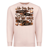 Pale Pink we can be different on the outside but we have the Premium Sweatshirt - LillyAllenDesigns