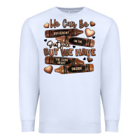 White we can be different on the outside but we have the Premium Sweatshirt - LillyAllenDesigns