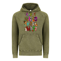 Vintage Olive happy hallothankmas Vintage Hoodie - FaDigitalArtStudio