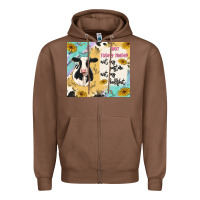 Chestnut not today heifer Zipper Hoodie - MaliasSmallBusiness