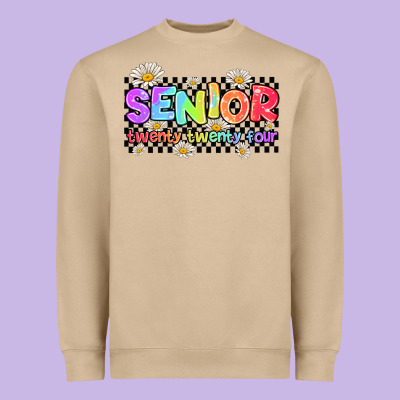 Senior Twenty Twenty Four Heavyweight Sweatshirt Designed By Adodesignshop