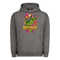 Pigment Tornado 3rd birthday girl t rex pink Urban Hoodie - CowGirlArtShop