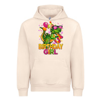 Sandshell 3rd birthday girl t rex pink Urban Hoodie - CowGirlArtShop