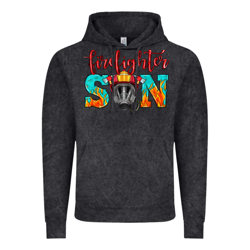 Firefighter Son Boy Vintage Hoodie by HRA Design Shop | Teevron