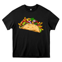 Black mexican taco Heavy Core Tee - Artiststas