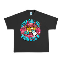 Pigment Black just call me princess Urban Heavy Tee - AdoDesignShop