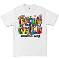 White teacher can hear what a child cannot say Premium Tee - Zillion Design Studio