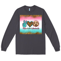 Smoke peace love labradoodle Long Sleeve Tee - Jasminsmagicworld