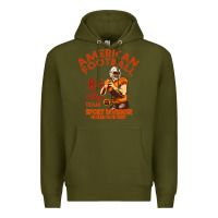 Army Green American Football Premium Hoodie - Bettercallsaul
