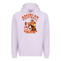 Lilac American Football Premium Hoodie - Bettercallsaul
