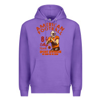 Purple American Football Premium Hoodie - Bettercallsaul