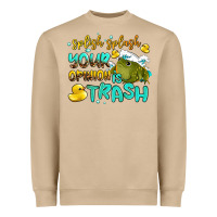 Mushroom splish splash your opinion is trash Heavyweight Sweatshirt - AdoDesignShop